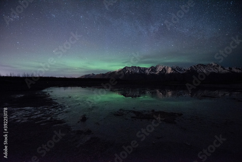 Aurora over Palmer, Alaska