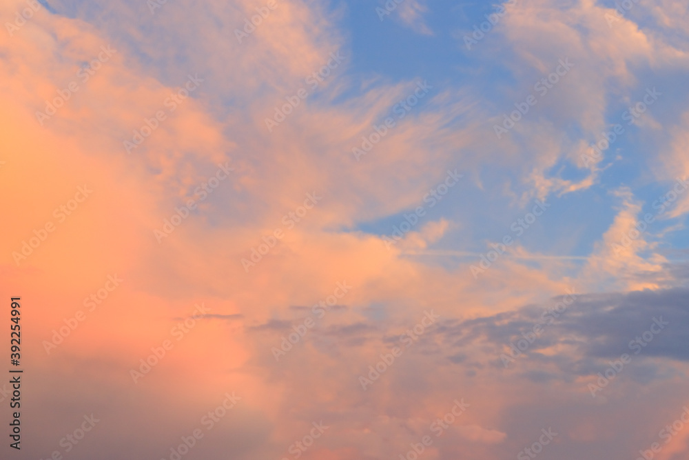 custom made wallpaper toronto digitalsunset sky with clouds