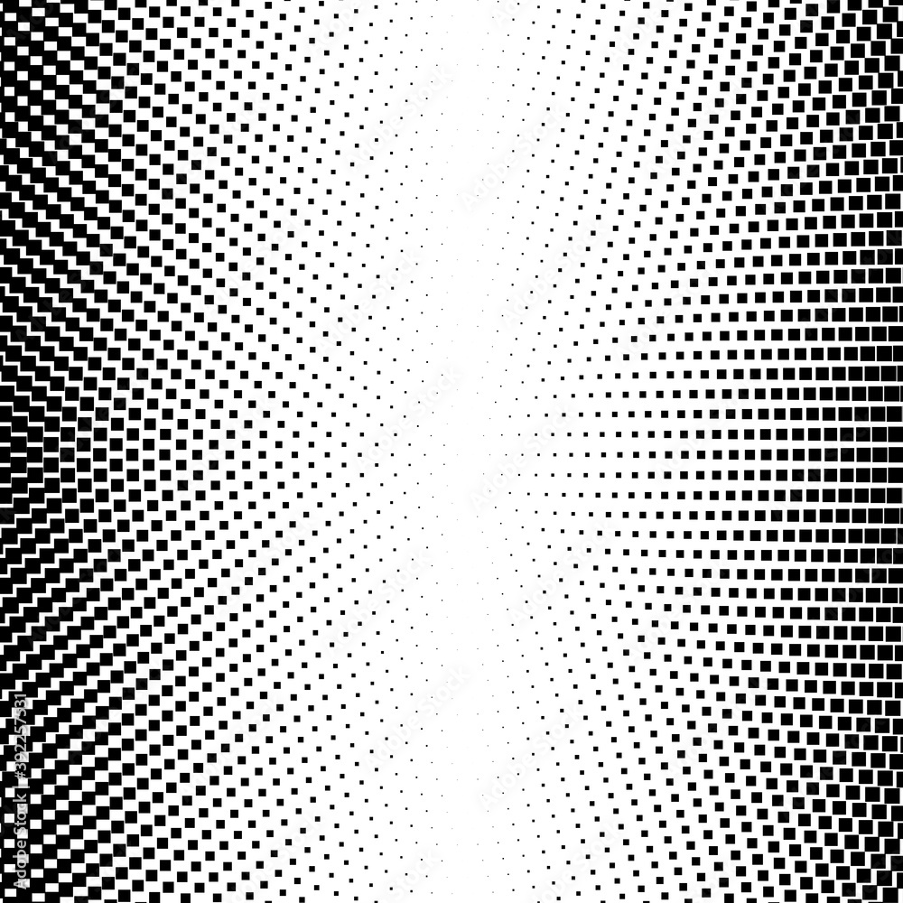 Gradient halftone dots background. Pop art comic texture. Vector abstract vintage geometric pattern with circles.