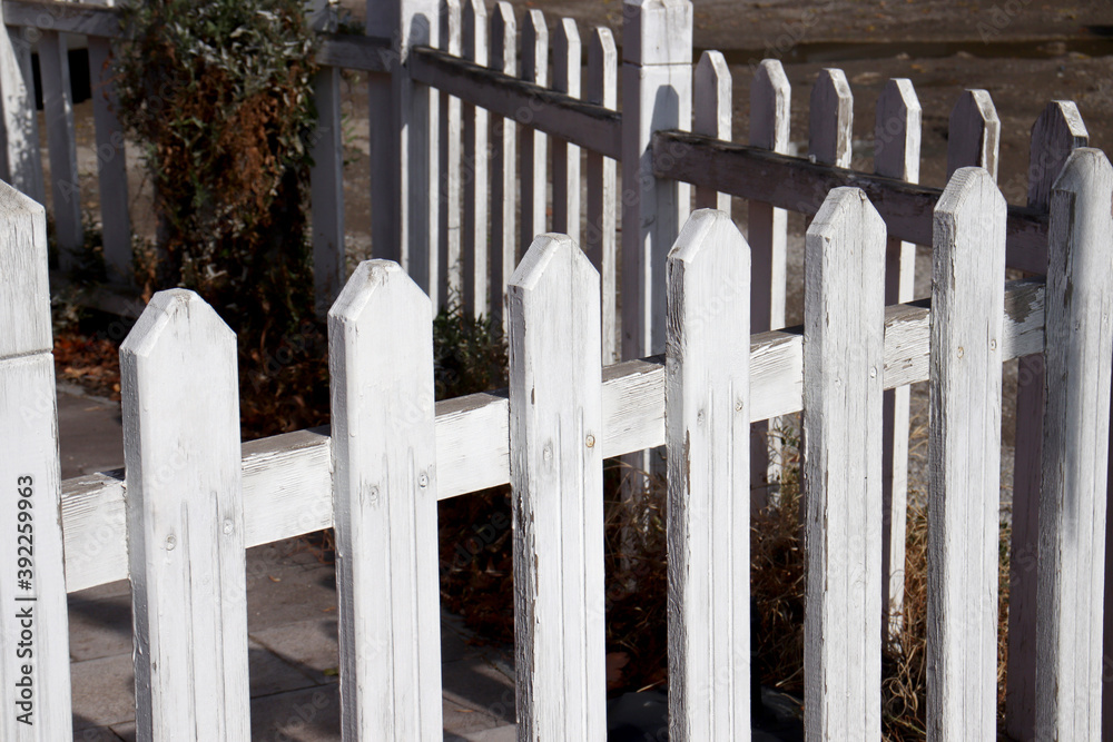 old white wooden picket fence old white wooden picket fence