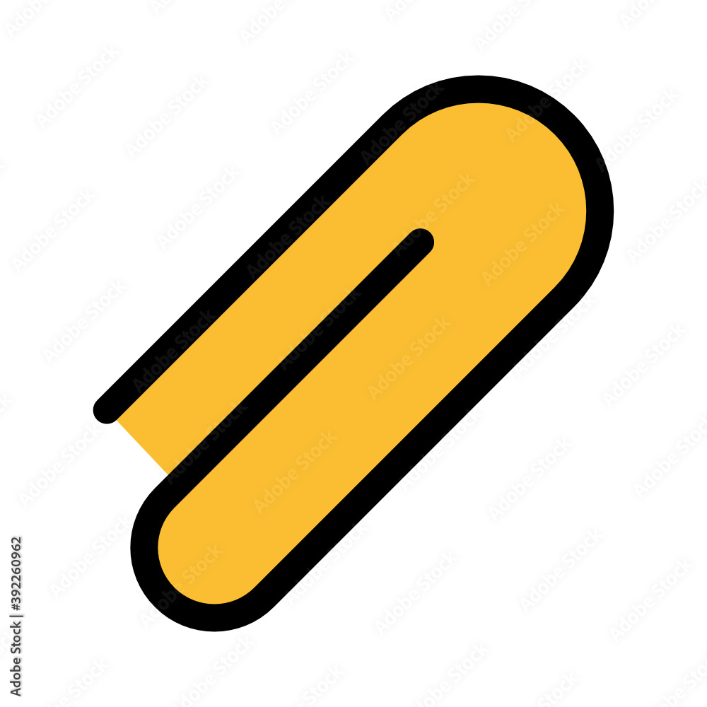 attach sign icon, messaging converence vector attach sign icon, messaging converence vector