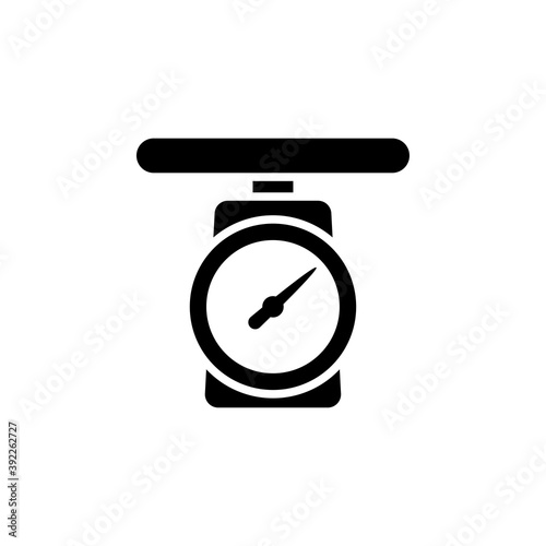 kitchen weighing scale icon,vector, design trendy