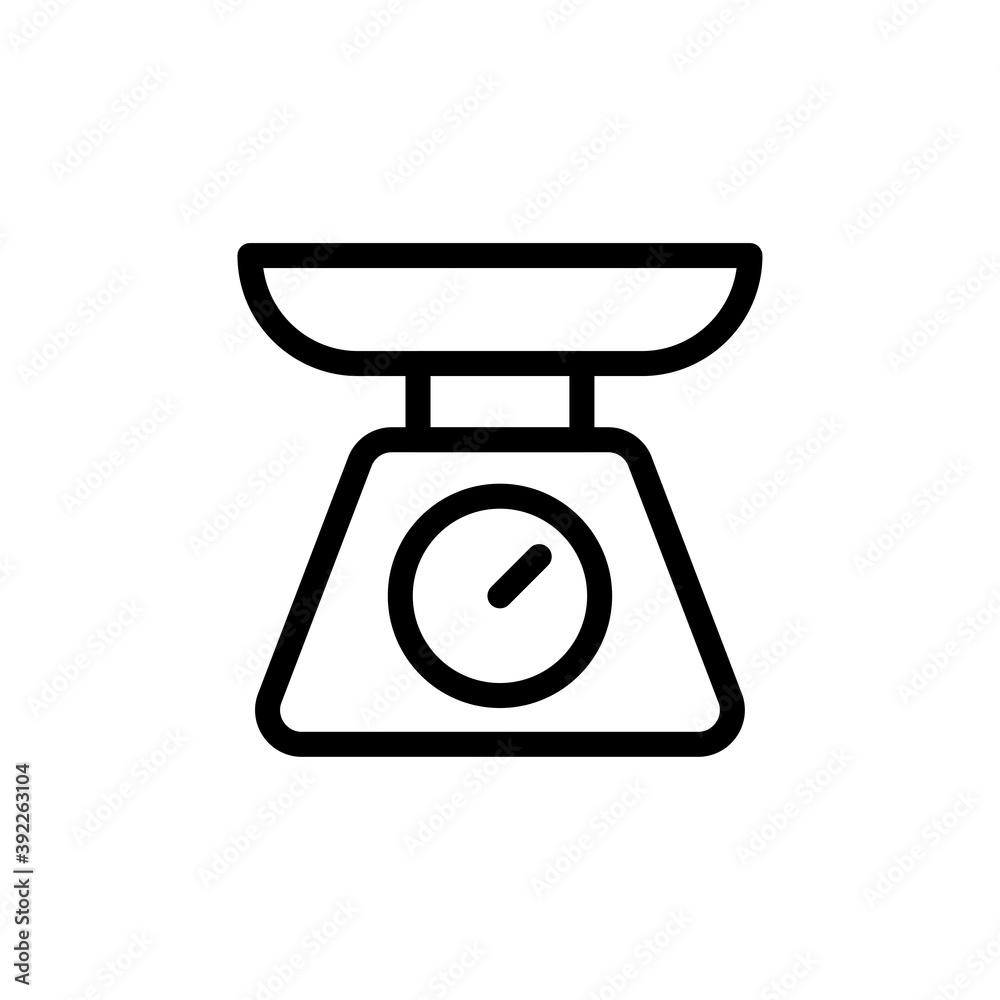 kitchen weighing scale icon,vector, design trendy kitchen weighing scale icon,vector, design trendy