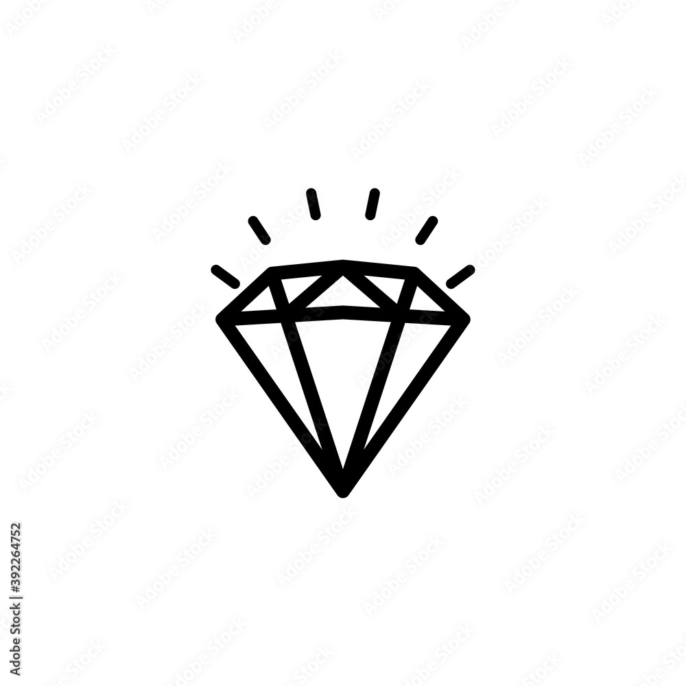 diamond icon design vector template diamond icon design vector template