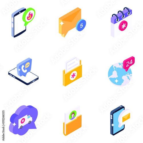 
Isometric Icons of Medical Services in Editable Designs
