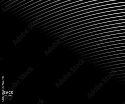 Wallpaper Mural Abstract warped Diagonal Striped Background. Vector curved twist Torontodigital.ca