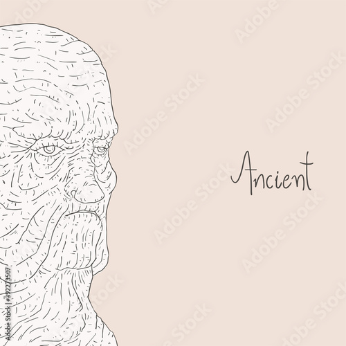 Old man and ancient message