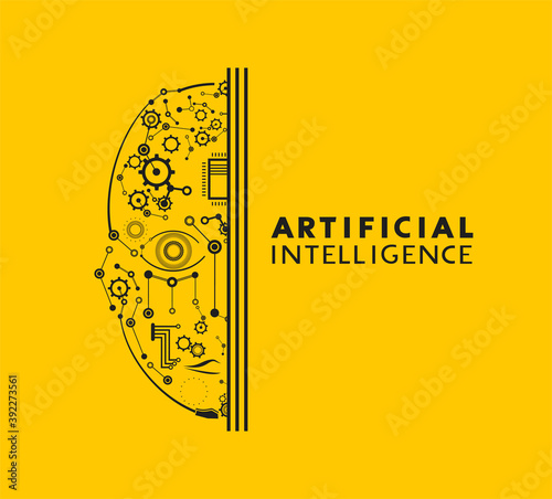 Artificial intelligence symbol