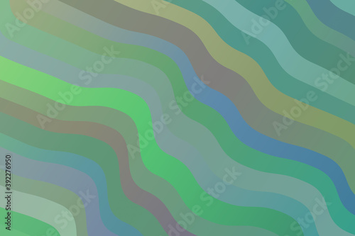 Green and yellow waves abstract background. Great illustration for your needs.