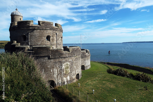 St. Mawes castle, St. Mawes, Cornwall