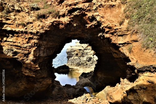 Felsen Tor in die Welt