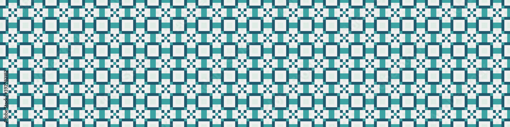 Abstract Cross Pattern Dots Logo generative computational art illustration