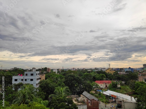 view of the city in southeast Asia © FCEalin 