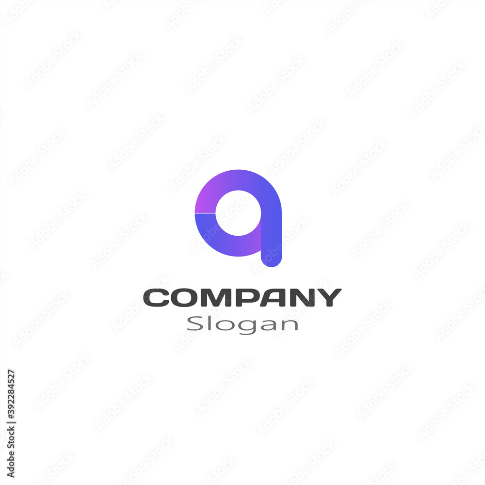 Fototapeta premium A Letter Logo, Letter A logo icon design, A letter logo design