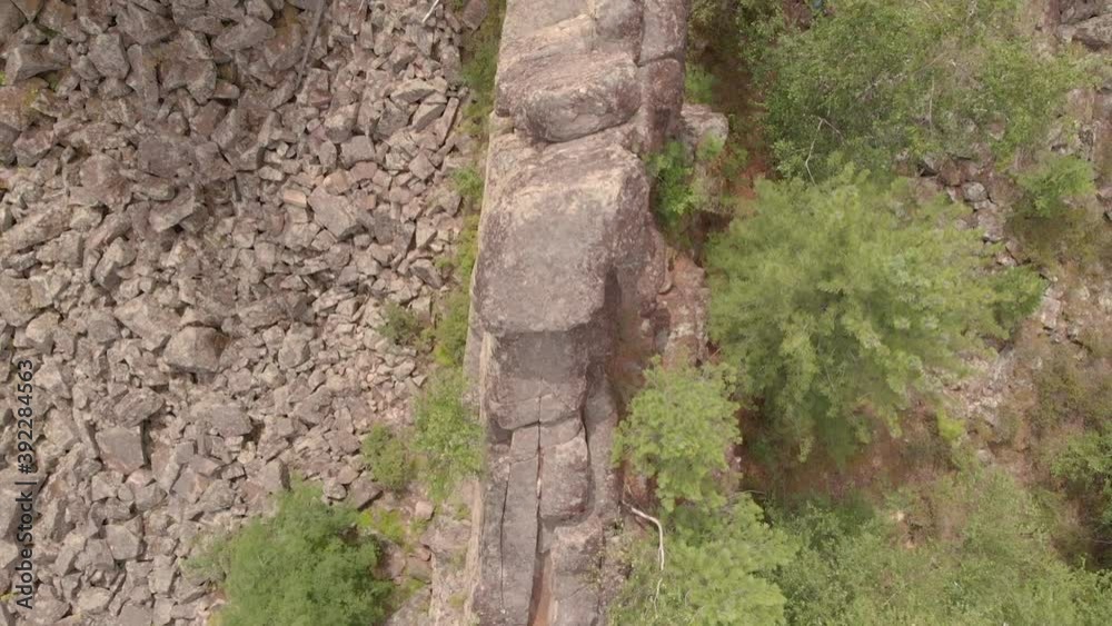 Beautiful rocks in the summer taiga (Siberian forest) Beautiful rocks in the summer taiga (Siberian forest)