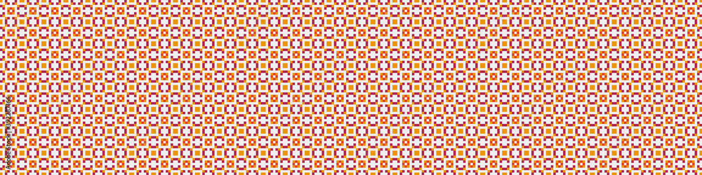 Abstract Cross Pattern Dots Logo generative computational art illustration