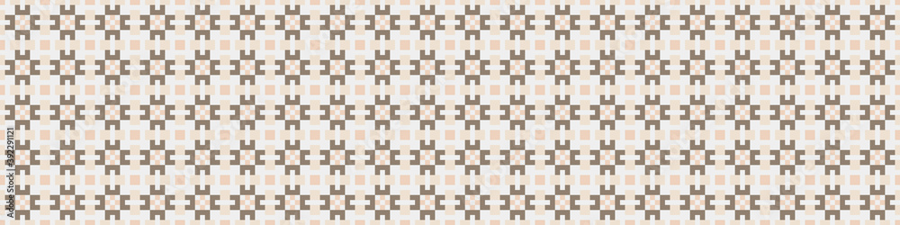 Abstract Cross Pattern Dots Logo generative computational art illustration