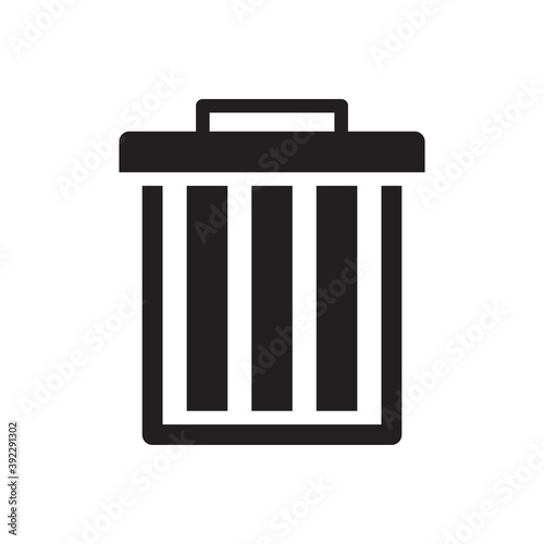 dustbin icon - trash bin icon 