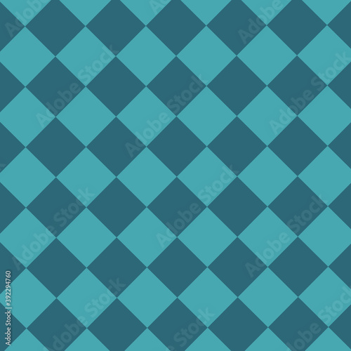 Pattern Blue Rhombus Geometric Background 