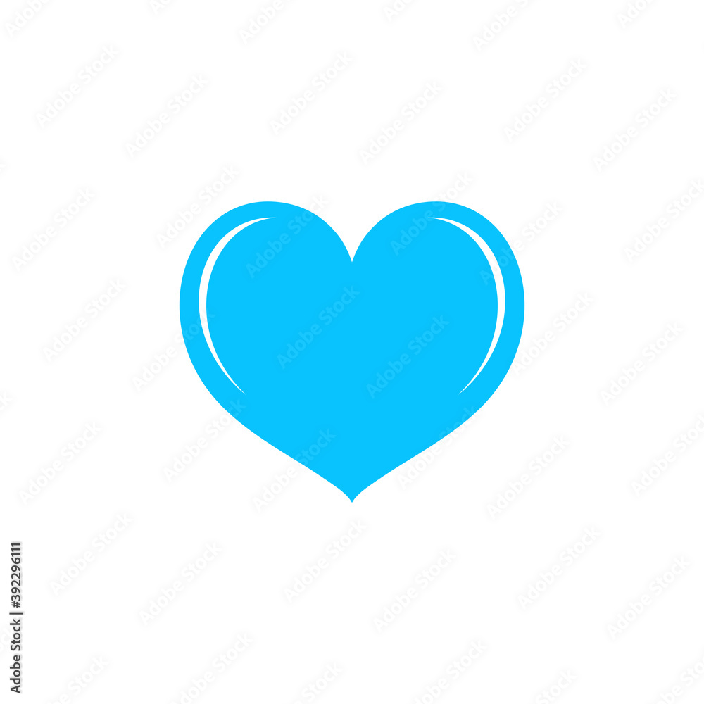 Heart icon flat Heart icon flat