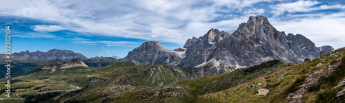 Dolomiti, panoramica delle Pale di San Martino