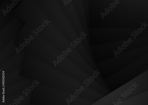 lines of the fan are black / abstract background illustration