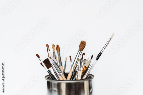 Paint brushes photo