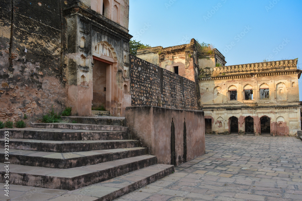 Baldeogarh fort in Madhya Pradesh, India.