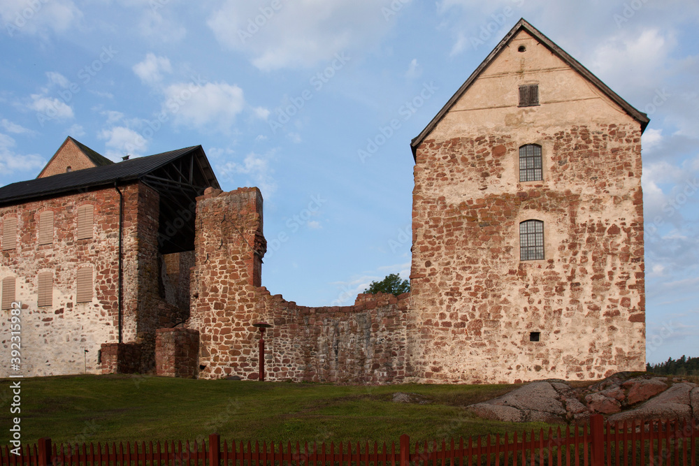 Kastelholm Castle is a Swedish-built medieval castle located in Sund, Åland, Finland, Europe 