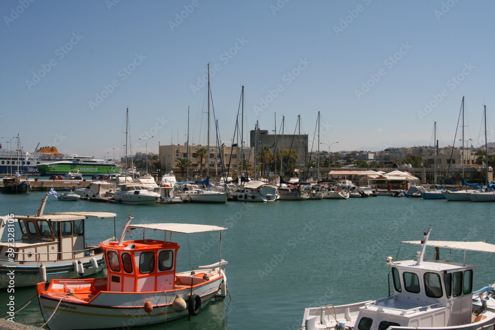 Fototapeta premium boats in port