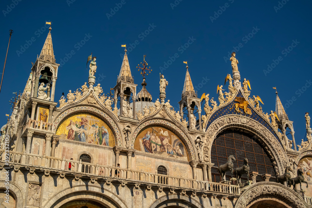 View on the Basilica San Marco in Venice, Italy