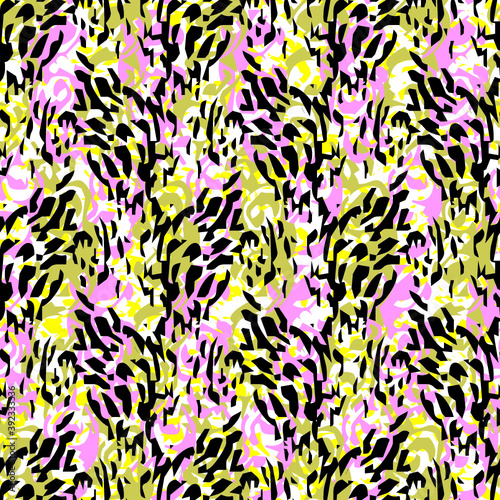seamless leopard skin pattern
