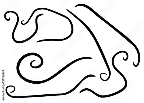 Human parasites roundworm in the set.