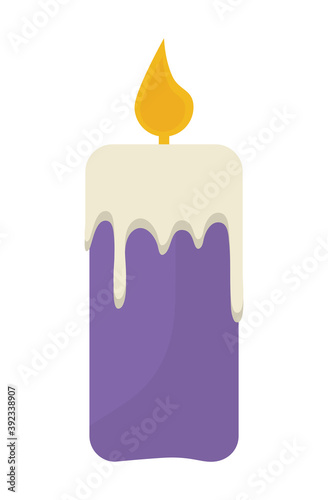 candle icon on white background