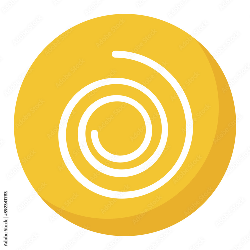 A yellow colored cyclone button symbol
A yellow colored cyclone button symbol