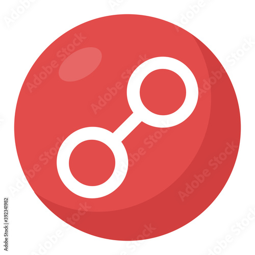 
Link symbol emoji represents a bond 
