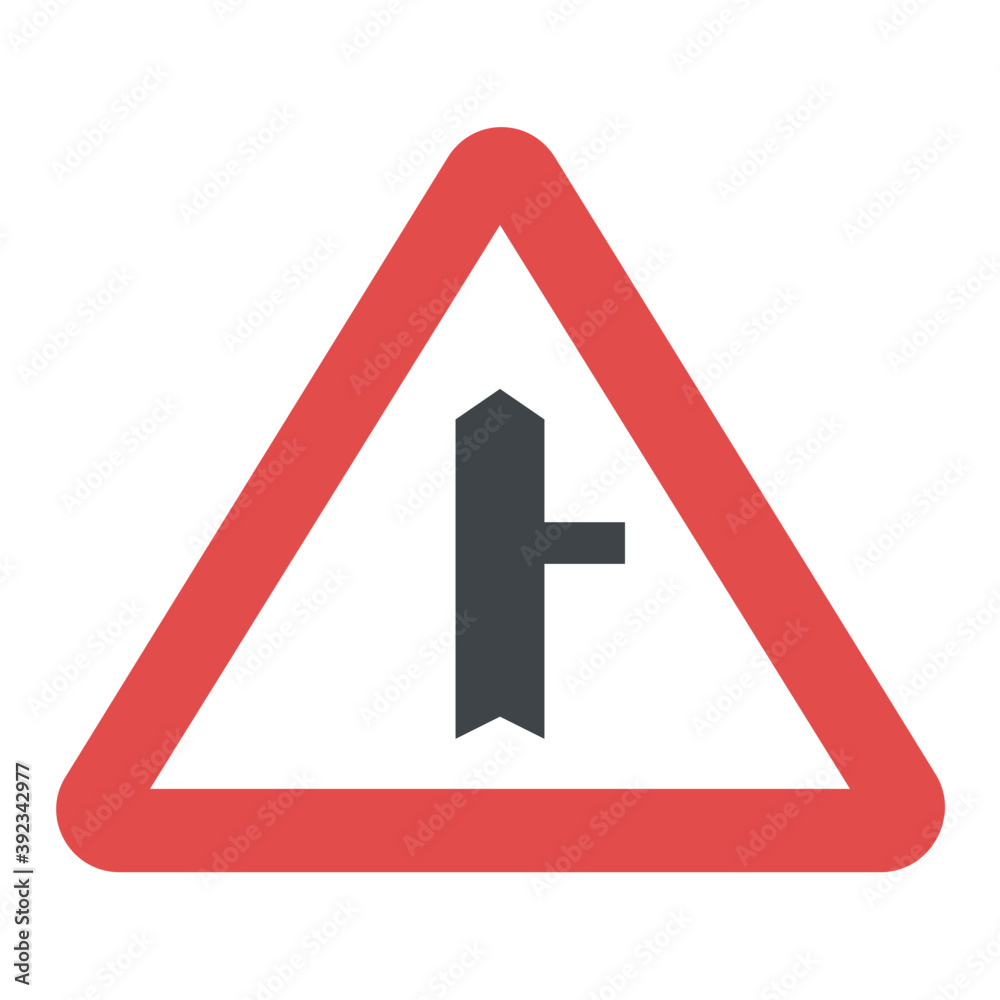 Direction to be followed. Turn right or continue straight ahead
Direction to be followed. Turn right or continue straight ahead