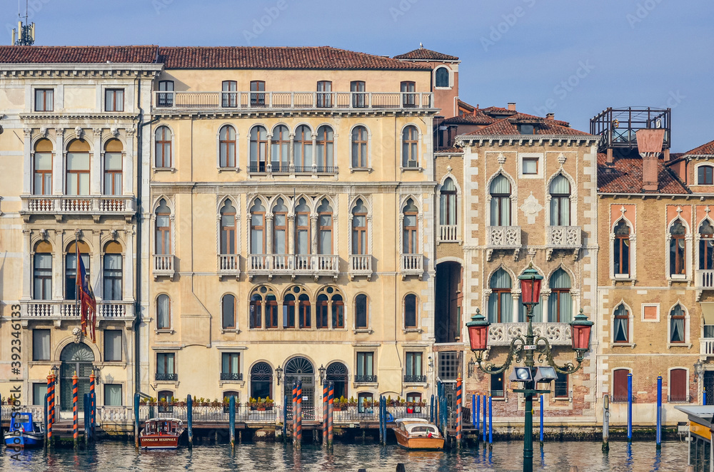 Beautifull architecture construction in Venice