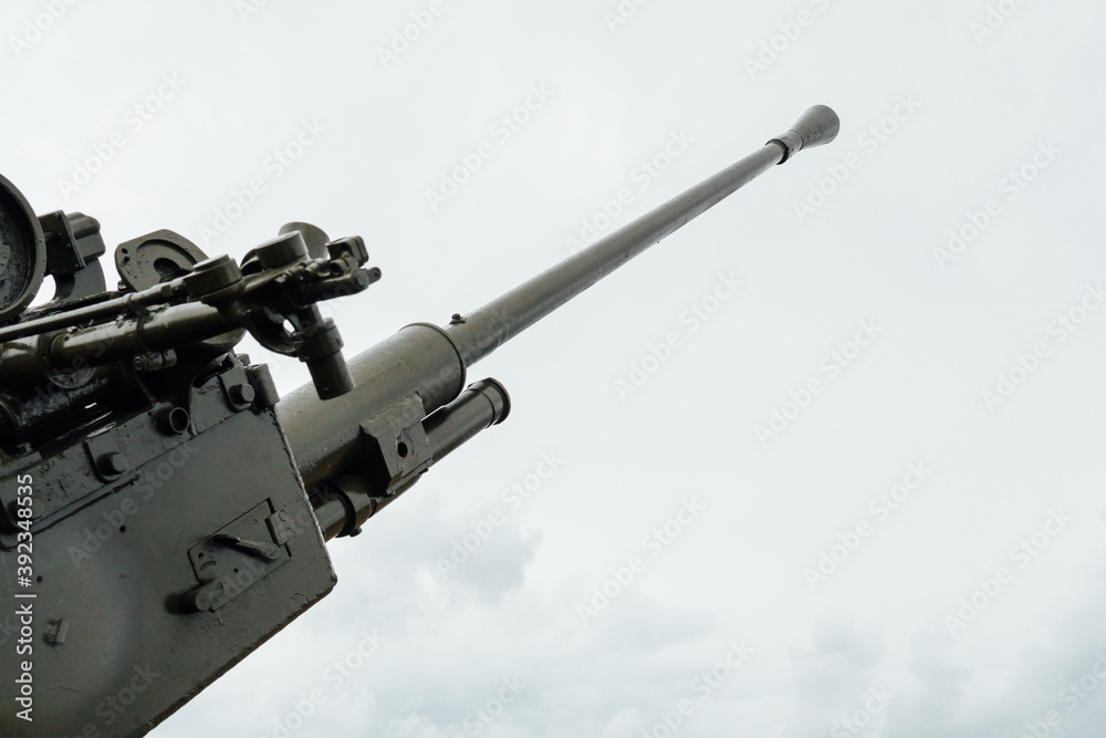 Weapons machine gun artillery installation for firing in war Weapons machine gun artillery installation for firing in war