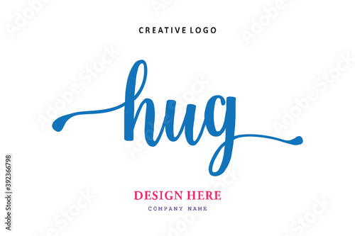 HUG lettering logo is simple, easy to understand and authoritative