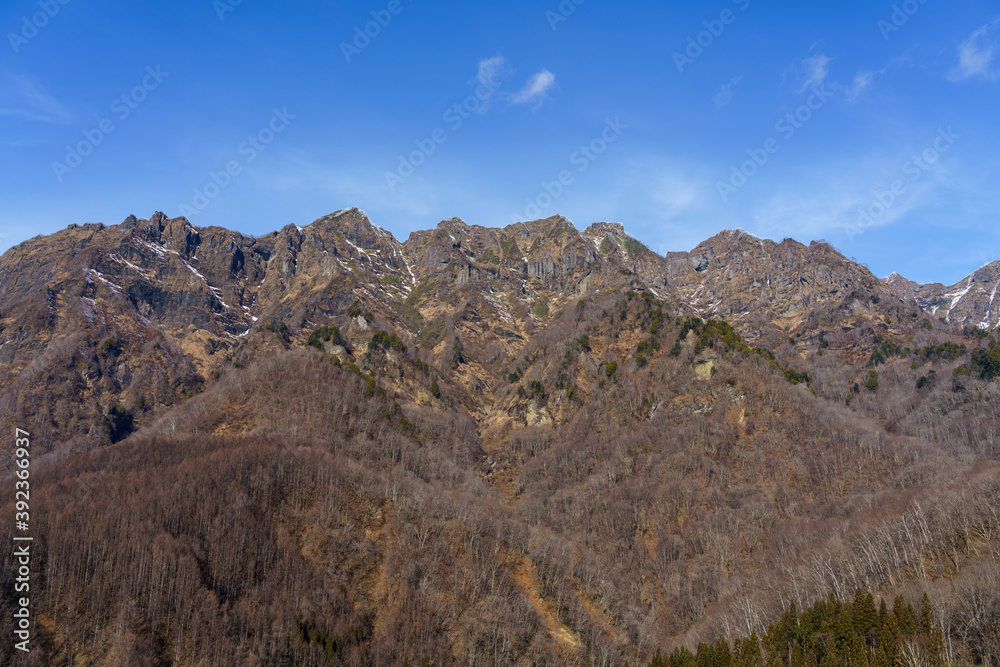 戸隠連山　西岳　長野県大望峠