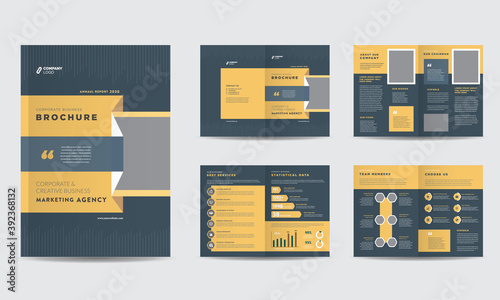 Corporate Business Brochure Design, Annual Report and Company Profile, Booklet and Catalog
