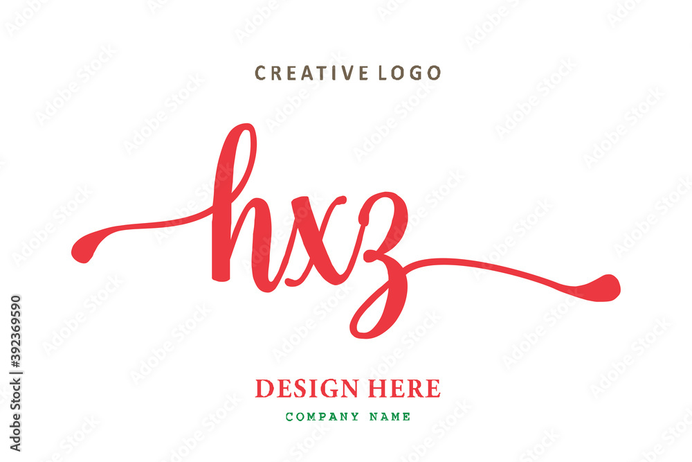 HXZ lettering logo is simple, easy to understand and authoritative HXZ lettering logo is simple, easy to understand and authoritative