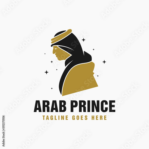 Saudi Arabia prince or king logo