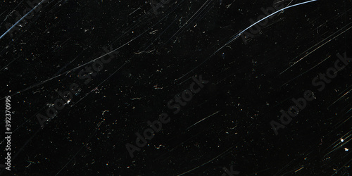 Metal Scratch Texture Stock Image In Black Background photo