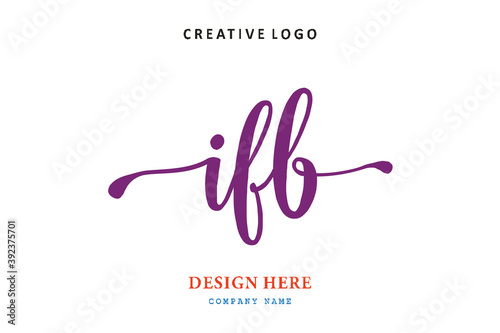 IFB lettering logo is simple, easy to understand and authoritative