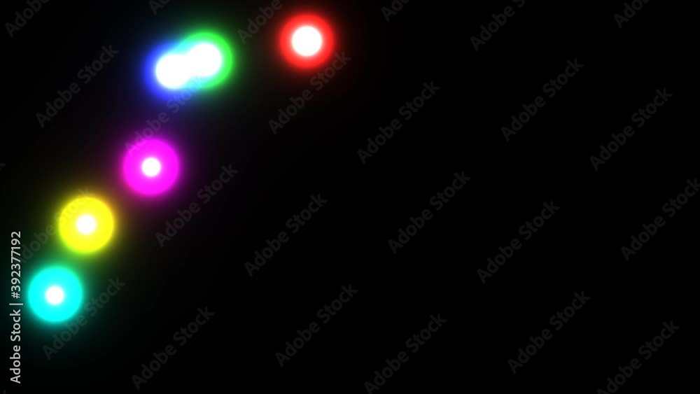 Twin Orbiting Groups of Balls Spheres of Light Twin Orbiting Groups of Balls Spheres of Light