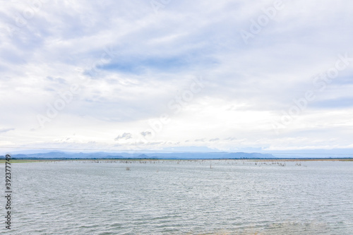 lake and sky