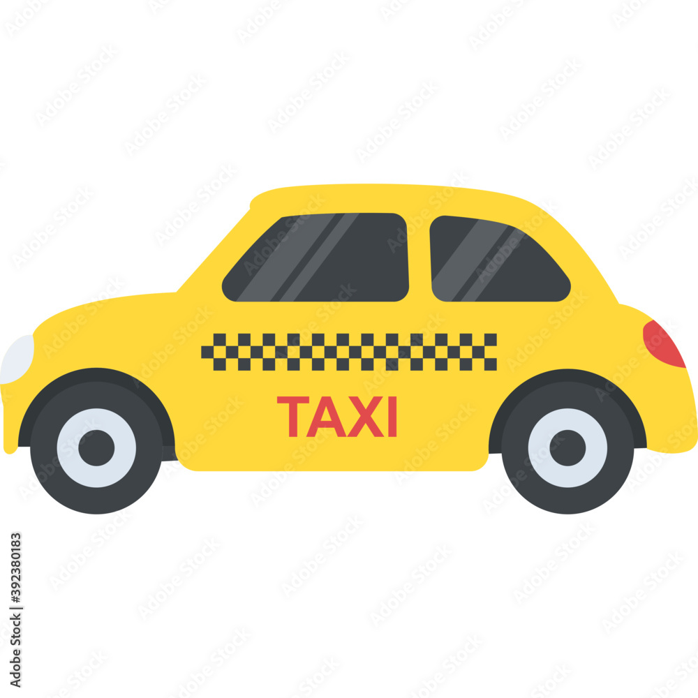
A taxi cab, transportation concept
