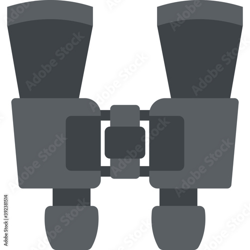 
A side view of field glass, binocular 
